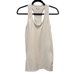 Athleta Classic Athletic Racerback White Tank Top Women’s Medium